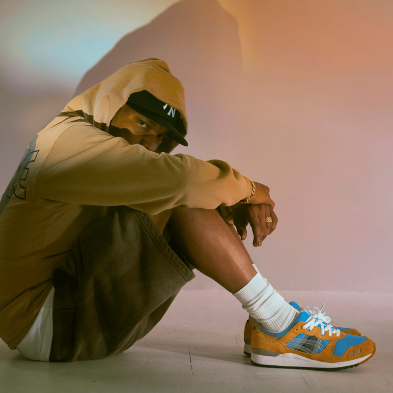 Awake NY x Asics Gel-Lyte 3 OG Blue Yellow | 1201A568-400 | Grailify